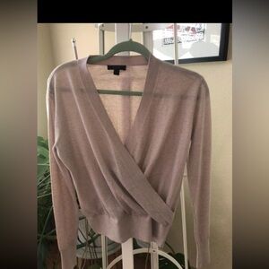 J CREW SPECKLED CREAM TOP SIZE XS